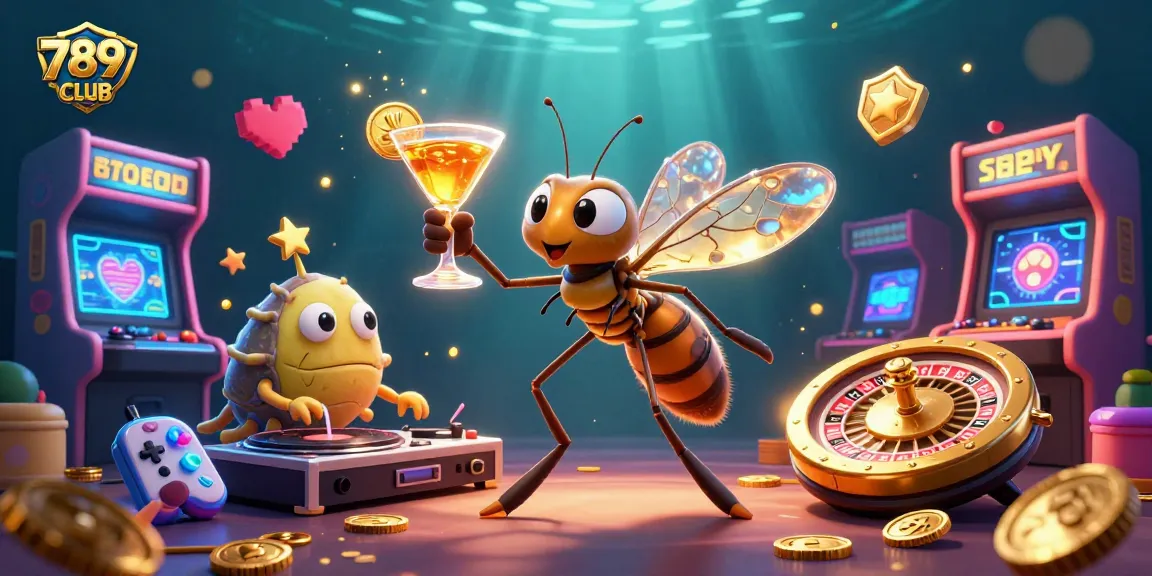 Experience thrilling games at 789CLUB with unique characters and vibrant casino elements